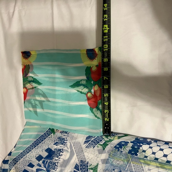 Long Open Line Floral Kimono sz OS NWOT - Picture 4 of 5